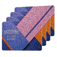 RFID Blocking Card | Credit and Debit Card Protector | Shield Your Wallet, Purse, Passport and More from RFID/NFC Skimming | 4 RFID Security Cards Included (White)