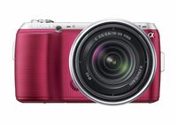 Sony Alpha NEX-C3 16 MP Compact Interchangeable Lens Digital Camera Kit with 18-55mm Zoom Lens (Pink)
