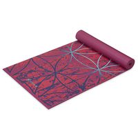 Gaiam Yoga Mat Premium Print Extra Thick Non Slip Exercise & Fitness Mat for All Types of Yoga, Pilates & Floor Workouts, Radiance, 6mm
