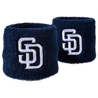 Franklin Sports San Diego Padres MLB Baseball Wristbands - Youth MLB Team Logo Sweat Wristbands - Great for Costumes and Uniforms - Wristband Pair