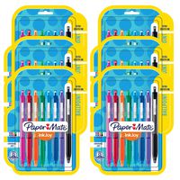 Paper Mate InkJoy 300RT Retractable Ballpoint Pens, Medium Point, Assorted, 6 Packs of 8 (48 Count)