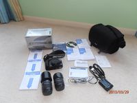 Olympus Evolt E520 10MP Digital SLR Camera with 14-42mm f/3.5-5.6 and 40-150mm f/4.0-5.6 ED Zuiko Lenses