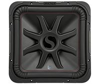 Kicker L7R 15-Inch (38cm) Subwoofer, Dual Voice Coil, 4-Ohm