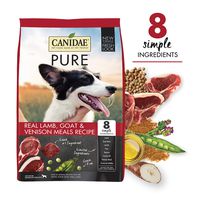 CANIDAE PURE Real Lamb, Goat, & Venison, Limited Ingredient, Grain Free Premium Dry Dog Food