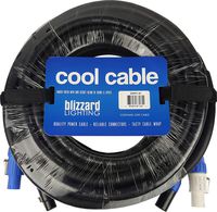 Blizzard Lighting Cool Cables Powercon + DMX Combo (50ft/3-pin)