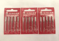 Singer Sewing Machine Needles 2020 Red Band Size 14/90 (30 Count)
