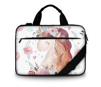 11-13 inches Case Canvas Messenger Bag Tablet Case Handle Sleeve with Shoulder