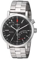 Timex Unisex TW2P99000 Metropolitan+ Silver-Tone Stainless Steel Bracelet Watch