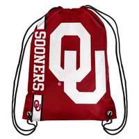 Oklahoma Sooners NCAA Big Logo Drawstring Backpack