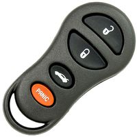 APDTY 133886 Keyless Entry Remote Key Fob Transmitter Fits Select 2001-2004 Chrysler, Dodge, Jeep Vehicles; See Description For Details (Replaces 4602260AD)
