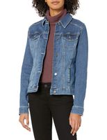 Riders by Lee Indigo Women's Stretch Denim Jacket, Weathered, Large