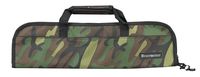 Messermeister 5-Pocket Heavy Duty Nylon Padded Knife Roll, Luggage Grade and Water Resistant, Camouflage
