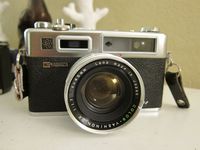 Yashica Electro 35 GSN 35mm Camera with Yashinon DX f/1.7 45mm Lens, Vintage 70s