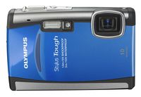 Olympus Stylus Tough-6000 10 MP Waterproof Digital Camera with 3.6x Wide Angle Optical Dual Image Stabilized Zoom and 2.7-Inch LCD (Blue) (Discontinued by Manufacturer)