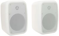 Theater Solutions TS525ODW Indoor or Outdoor Speakers Weatherproof Mountable White Pair