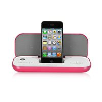 Memorex Travel Speaker with iPod and iPhone Dock, Pink