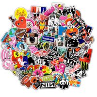 100-Pcs Featured Stickers,Suitable For Children And Adults Of All Ages,Fast Shipped By Amazon. Decals Vinyls For Laptop,Kids,Cars,Motorcycle,Bicycle,Skateboard Luggage,Bumper.