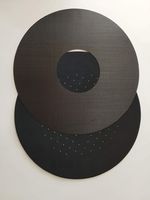 Extremephono Speed Donut Turntable Mat Kit bundled with None-Felt Mat (SPDM1)