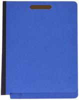 Pendaflex Classification Folder - End Tab, 2 Divider, 2" Bonded Fasteners, Letter Size, Dark Blue, 10 Per box (23217EE)