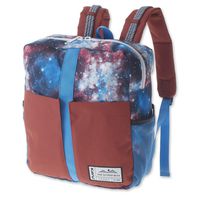 KAVU Onamission Backpack with Padded Laptop, Tablet Sleeves - Milky Way