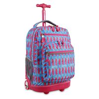 J World New York Sundance Laptop Rolling Backpack, Nordic, 19"