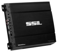 Sound Storm Labs FR1600.4 Force 1600 Watt 4 Channel 2 to 8 Ohm Stable Class A B Full Range Bridgeable Mosfet Car Amplifier with Remote Subwoofer Control