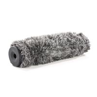 Movo WS-G270 Furry Rigid Windscreen for Microphones 18-23mm in Diameter and up to 10.6" (27cm) Long - Dark Gray