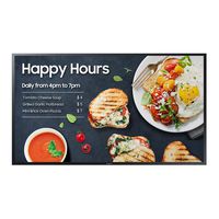 Samsung 49 Inch BE49R FHD 1920x1080 Direct-Lit LED Commercial TV for Digital Signage with HDMI, USB, TV Tuner and Speakers 300 nits (LH49BERBLGAXGO)