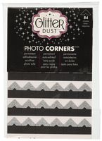 iCraft Therm O Web Glitter Photo Corners, Silver