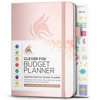 Clever Fox Budget Planner - Expense Tracker Notebook. Monthly Budgeting Journal, Finance Planner & Accounts Book to Take Control of Your Money. Undated - Start Anytime. A5 Size Rose Gold Hardcover