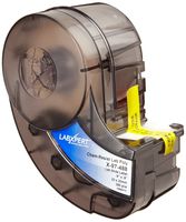 Brady X-97-488 Idxpert and Labxpert 0.9" Width x 0.9" Height, B-488 High Performance Polyester, Matte Finish Black on White Label (350 per Cartridge)