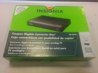 Insignia NS-DXA1 Digital to Analog TV Tuner Converter Box for Regular TV Sets
