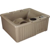 Essential Hot Tubs 14-Jet Newport Hot Tub, Seats 3-4, Cobblestone