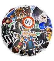 Harry Stickers for Teens Magic Legend 50pcs Sticker Cartoon with Party Favors for Water Bottle Kid Graffiti Waterproof Decals for Scrapbook Planner Journal Bike Luggage Skateboard Bumper