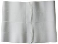 Rolyan Antimicrobial Binder, 4 Panel 12", Small/Medium, Supports The Back & Spine, Antimicrobial Brace Promtoes Spinal Alignment & Pain Relief, Abdominal Binder Inhibits Chest & Torso Movement