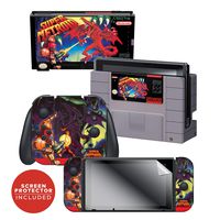 Controller Gear Officially Licensed Nintendo Switch Skin & Screen Protector Set - Super Metroid - Nintendo Switch