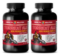 Testosterone Booster Combo - TONGKAT ALI Mens Complex - tongkat Herbs Real - 2 Bottles (120 Tablets)