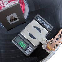 Riverstone Audio Record-Level Turntable Stylus Tracking Force Gauge / Scale, 0.005g Resolution, Measures VTF at Correct LP Record Level Height (2 mm to 3 mm) Color: Graphite