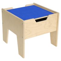 2-N-1 Activity Table with Blue Lego Compatible Top - RTA