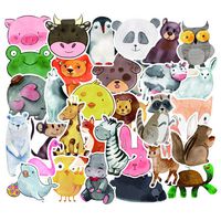 Honch Cute Cartoon Animal Stickers Girl Lovely Stickers Pack 50 Pcs Suitcase Stickers Vinyl Decals for Laptop Bumper Helmet Ipad Car Luggage Water Bottle