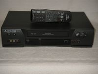 MITSUBISHI HS-U430 VCR, 4 H ead, Hi-Fi Stereo, Remote Control.