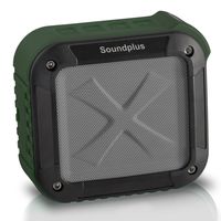 NeeGo Outdoor Portable Bluetooth Speaker Waterproof with SD Memory Card Slot, FM Radio and 12 Hour Playtime 5W Audio Driver, Pairs with All Bluetooth Devices