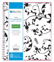 Blue Sky 2017 Monthly Planner, Wire-O Binding, 8" x 10", Analeis (19570)