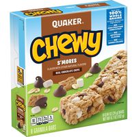 Quaker S'Mores Granola Bars, 8 ct, .84 oz each
