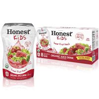 Honest Kids Super Fruit Punch Organic Fruit Juice Drink, 6.75 fl oz, 8 Pack
