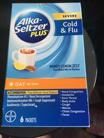 Alka-Seltzer Plus Severe Cold and Flu Day Powder, 6 Count