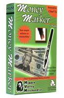 Money Marker (12 Pens) --- Counterfeit Bill Detector Pen with Upgraded Chisel Tip - Detects Fake Counterfit Bills, Universal Currency Detectors Pack
