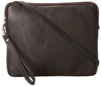 Piel Leather Ipad Sleeve, Chocolate, One Size