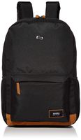 SOLO New York Bedford Backpack for Women and Men, Fits up to 15.6 inch Laptop, Black Tan
