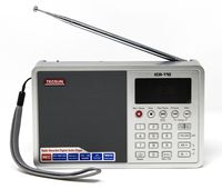 Tecsun ICR-110 4-in-1 Digital Portable AM/FM Radio + MP3 Player + Desktop/Laptop Computer USB Speaker + Digital Recorder, Color Silver (English Version)